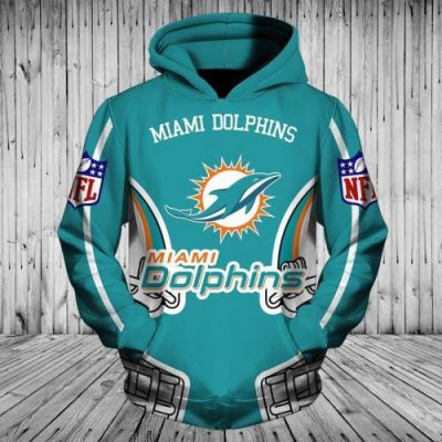 Men / Women Miami Dolphins 3D Hoodie, Miami Dolphins Hoodie, NFL Miami ...