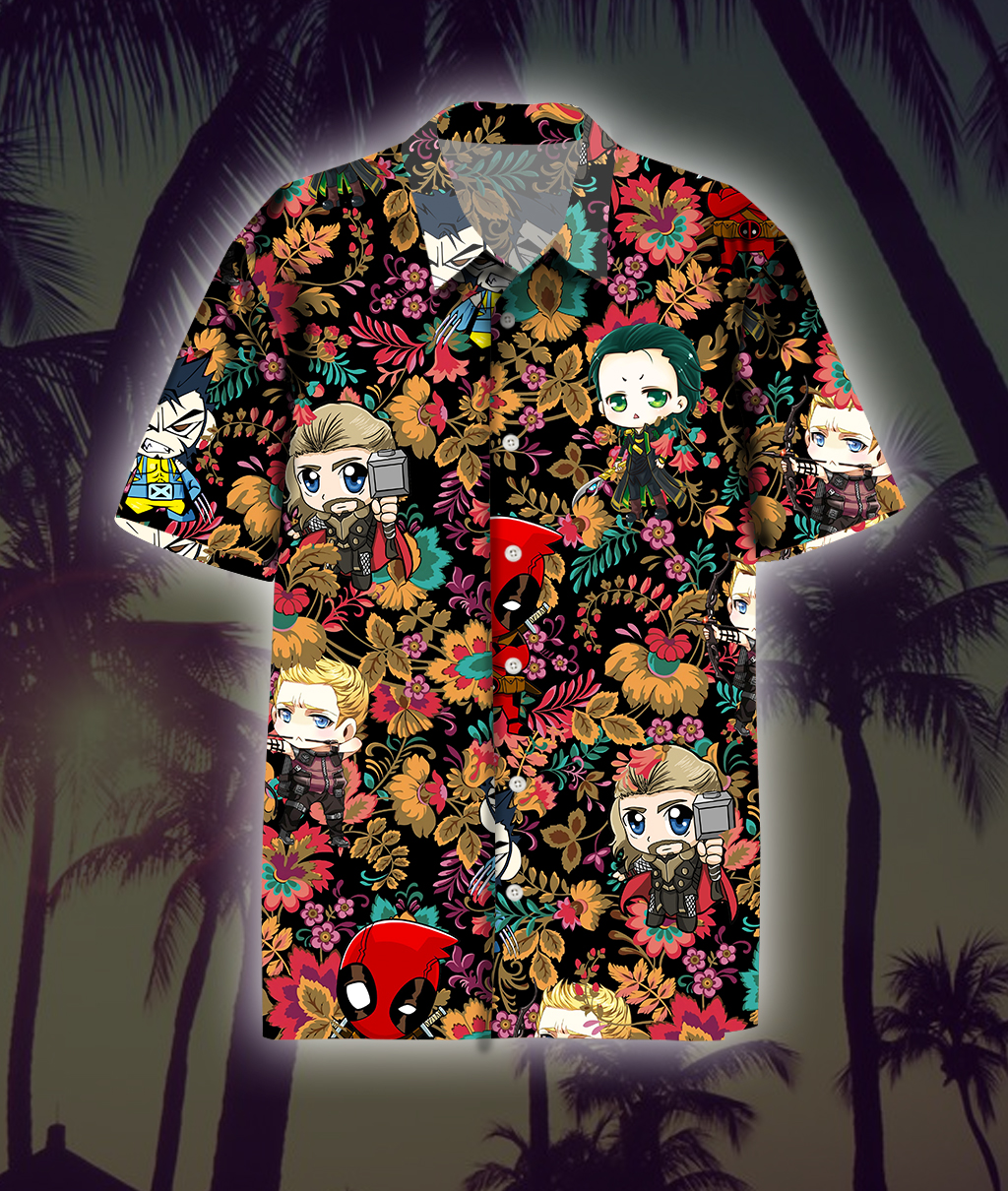 Marvel Hawaii Shirt Ver 2 GoodTee